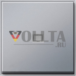 Gira 029065 TX44 контрольный-выключатель света крышка, цвет: алюминевый