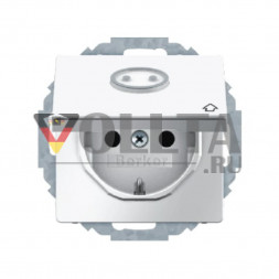 Berker 47446049 Q1 SCHUKO-розетка 16А, цвет:полярная белизна
