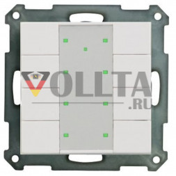 MDT BE-TA55P8.01 кнопка, клавиша восьмерной(ая) Plus LED цвет:чисто белый, тон: матовый