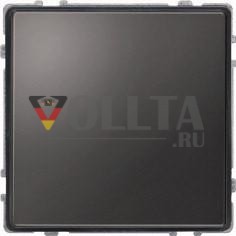 MERTEN 348314 пустая крышка антрацит AQUADESIGN