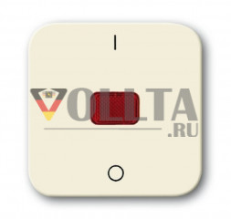 Busch-Jaeger 2508-212 Duro2000 SI управляющий переключатель, крышка, без удерживающего элемента цвет: кремово-белый
