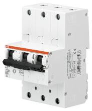 ABB Stotz-Kontakt S753DR-K40, S753DR-K 40 селективный главный автоматический выключатель SHU K-Char.,25kA,40A,3P, 2CDH783001R0557