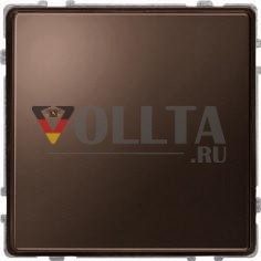 MERTEN 348315 заглушка темная Бразилия AQUADESIGN