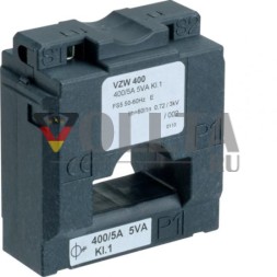 Трансформатор тока Hager LVZW400 400/5 KL1