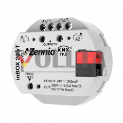 Актуатор KNX  Zennio inBOX 20 vT /  для скрытого монтажа, 2-а входа