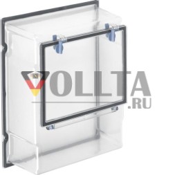 Крышка панели счетчика Hager ZAY300A IP54 300 мм с дверцей