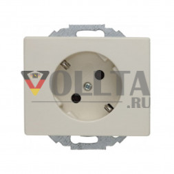 Berker 47280002 Arsys SCHUKO-розетка 16А, цвет: кремово-белый, тон:глянец