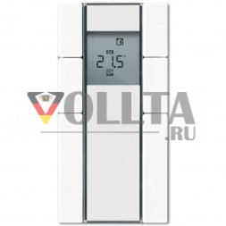Jung RCD2021WW LS990 KNX Комнатный контроллер,3 группы, цвет: альпийский белый
