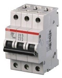 ABB Stotz-Kontakt S203P-Z50, Автоматический выключатель Z-Char., 15 кА, 50 А, 3П, 2CDS283001R0578