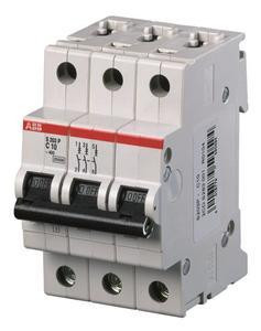 ABB Stotz-Kontakt S203P-Z50, Автоматический выключатель Z-Char., 15 кА, 50 А, 3П, 2CDS283001R0578