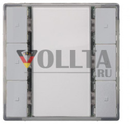 SIEMENS 5WG12232DB32 KNX сенсорная кнопка delta i-system | 3-кратный | алюминиевый металлик
