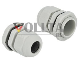 DELOCK 60199 Кабельный ввод PG13,5 серого цвета — комплект 10 штук  IP68  