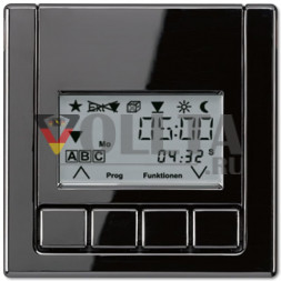 Jung LS5232T3SW LS990 Реле времени универсальный, крышка, цвет: черный