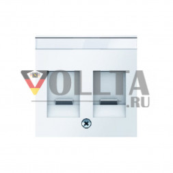 Berker 11816089 Q1 телефонная розетка, крышка, цвет:полярная белизна