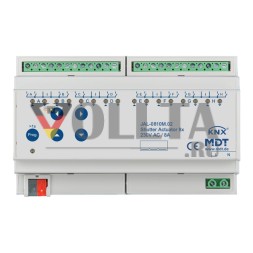 MDT JAL-0810M.02 KNX 8-позиционный с измерением времени перемещения 8TE REG привод жалюзи