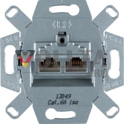 Berker 4587 UAE розетка 8/8-контактная экранированная модульная вставка