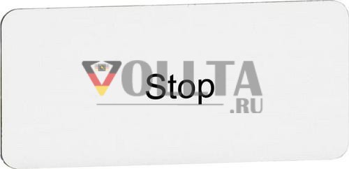 ABB Stotz-Kontakt 1SFA611930R1141 Упор для переключателя с текстовой вставкой 1 положения переключателя