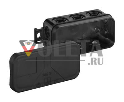 Spelsberg 31010801 Распределительная коробка мини 25-L/sw IP55 цвет:черный,