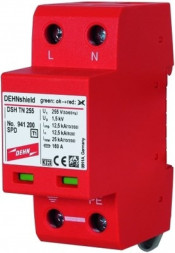 Dehn 941200 Комбинированное УЗИП DEHNshield DSH TN 255 без выносного сигнального контакта.