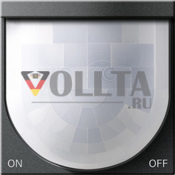 Gira 230228 System55 System2000 датчик движения, 2 крышка, комфорт цвет:антрацит