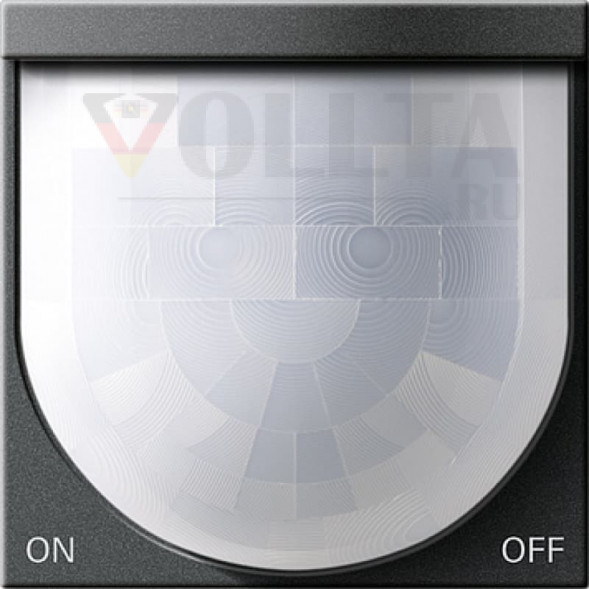 Gira 230228 System55 System2000 датчик движения, 2 крышка, комфорт  цвет:антрацит