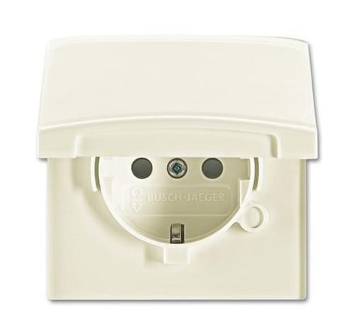 Busch-Jaeger 20 EUGKB-32-101 розетка SCHUKO®, с откидной крышкой, белая