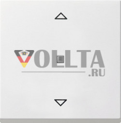 Gira 232803 System55 Жалюзи Кнопка управления цвет:чисто белый, тон:глянец