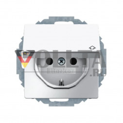 Berker 47446089 Q1 SCHUKO-розетка 16А, цвет:полярная белизна