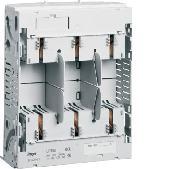 Hager LT253U NH2-base 3x400A SS 60 мм выход M10