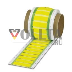 Phoenix Contact 0800411 WMS 9,5 (30X16) R YE желтая немаркированная термоусадочная трубка
