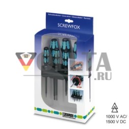 Phoenix Contact 1212539 SF-SL/PH SET набор инструментов с прорезями/крестами из 6 предметов