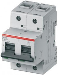 ABB Stotz-Kontakt S802C-B20, высокопроизводительный автоматический выключатель, 20A,B,415VAC=Icu 25kA,2P, 2CCS882001R0205
