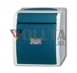 Busch-Jaeger 2621WGL-53 Ocean Выключатель кнопочный цвет:серый