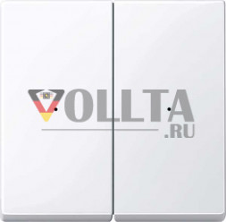 MERTEN 619225 клавишный переключатель активный белый глянцевый System M
