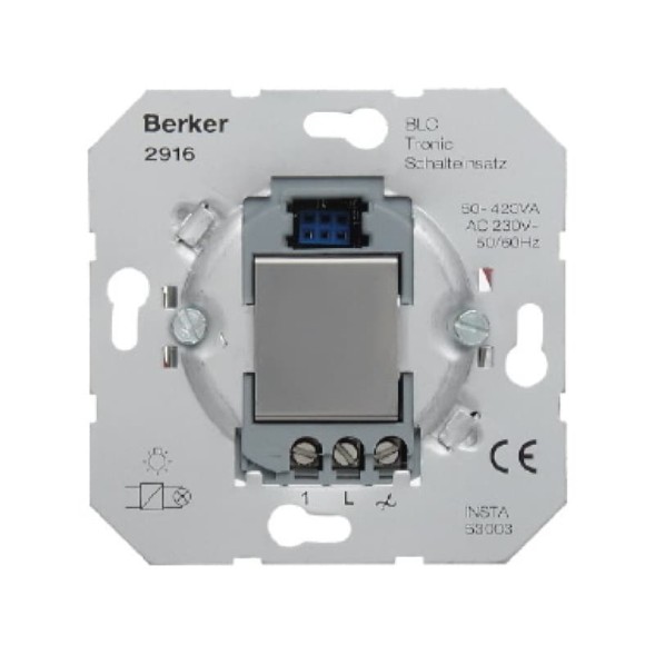 Berker 2916 BLC Tronic  переключатель вставка