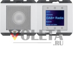Berker 29807009 LSP DAB+ Kx pws глянцевый Радио Сенсорный
