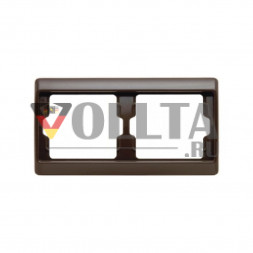 Berker 13630001 Arsys рамка двойная, горизонтальная, цвет:коричневый, тон:глянец