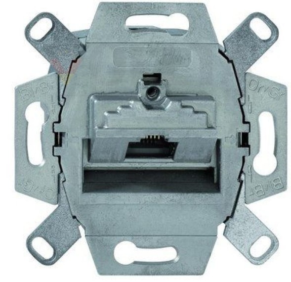 Rutenbeck 136104030 UAE телефонная розетка, UAE Cat6A iso-8 1-я,