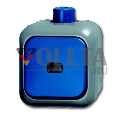 Переключатель клавишный Busch-Jaeger 2601/6 SKWDI, включение и выключение