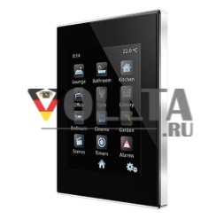 Zennio ZVI-Z41PRO-WP Z41Pro IP белый с поликарбонатной рамкой емкостная цветная сенсорная панель