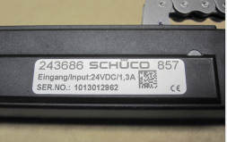 Schüco TipTronic RWA Kettenantrieb K50 400 RS 24VDC 1,3A Nr. 24368 — цепной привод 24 В DC