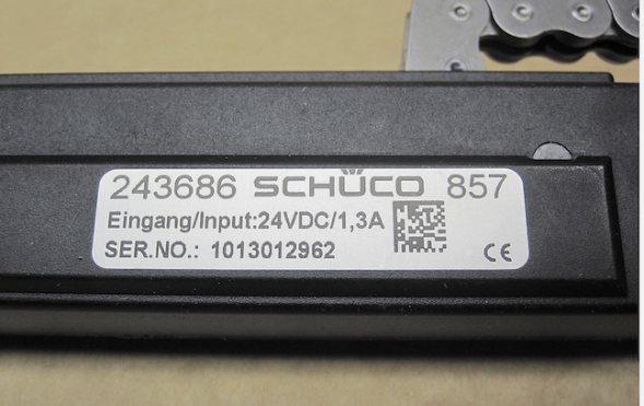 Schüco TipTronic RWA Kettenantrieb K50 400 RS 24VDC 1,3A Nr. 24368 — цепной привод 24 В DC