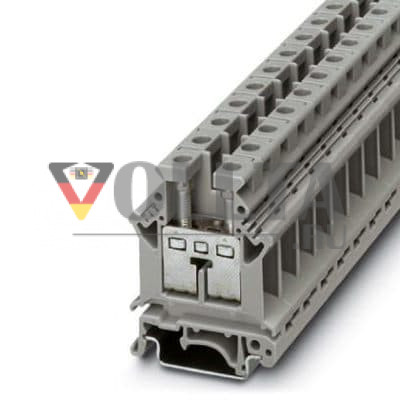 Phoenix Контакт 3006043 проходная клемма, 16,0 mm UK 16 N цвет: серый