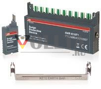 ABB Stotz-Kontakt OVR K10T1, ограничитель перенапряжения OVR K10T1 LSA PLUS, магазин разъемов 10DA, 7TCA085400R0307