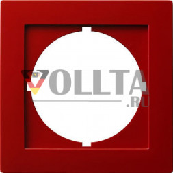 Gira 028143 S-Color Рамка промежуточная/Адаптер цвет: красный, тон:глянец