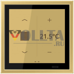 Контроллер комнаты Jung LSZME459BFD1SC LS Touch KNX, латунь классика