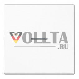 Клавиша Jung SPLS101KO5WW со световодом для однопозиционной кнопки, дюропласт с антимикробным покрытием, серия LS, альпийский белый