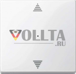 MERTEN 619419 Клавишный переключатель полярно-белый глянцевый System M