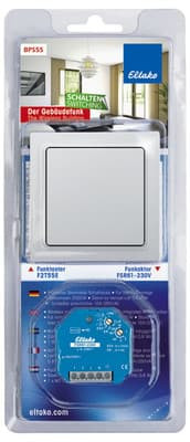Eltako 30000037 BPS55 BP F2T55E FSR61-230V Беспроводная кнопка переключающим реле