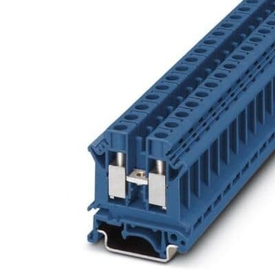 Phoenix Контакт 3005086 проходная клемма, 10 mm UK 10 N BU, цвет: голубой